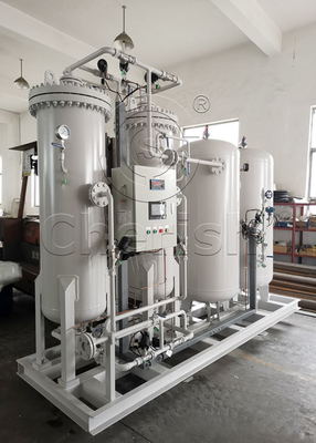 Установленный скидом генератор газа азота Пса с стабилизированным и регулируемым давлением