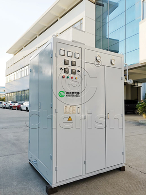 Скид управлением PLC Сименс установил генератор газа кислорода PSA с экраном касания